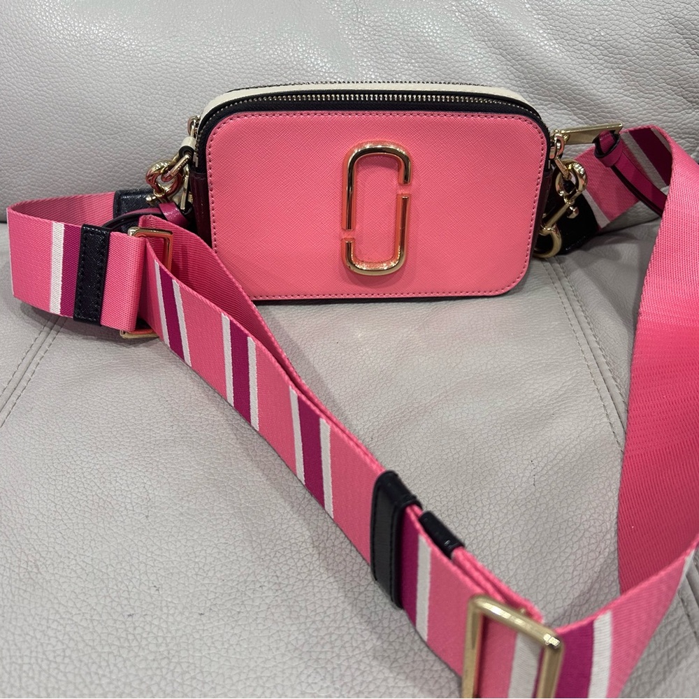 Marc Jacobs snapshot camera bag with Gold Accents